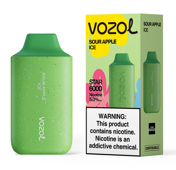 Alternative view of Vozol Star 6000 official disposable vape 14ml flavourful