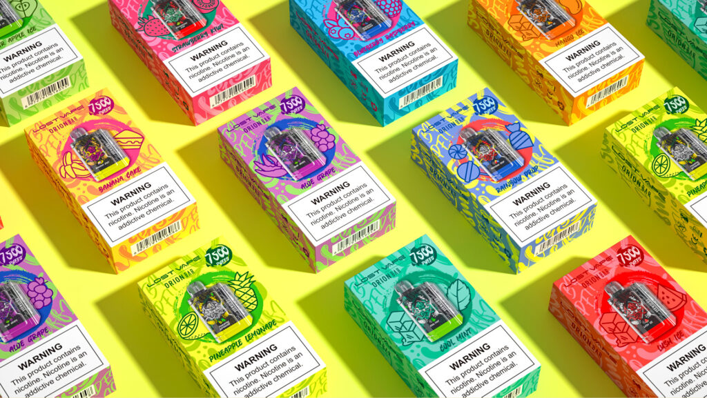With an amazing 18ml of e-juice, the Orion Bar 7500 carries the largest quantity of e-juice we've ever seen in a rechargeable disposable vape! Lost Vape Orion BAR 7500 Puff Disposable Vape Specifications: · 18mL Prefilled E-Liquid Capacity · Integrated 650mAh Battery · 5% Nicotine · Approximately 7500