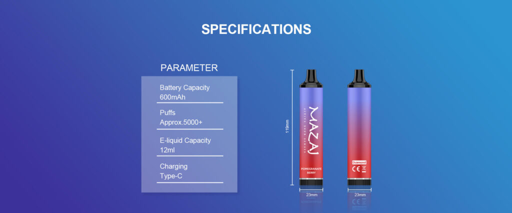 Mazaj original Diamond 5000puffs 