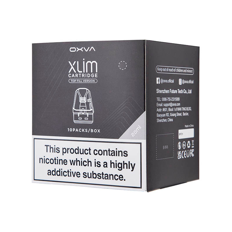 OXVA Xlim Top Fill Cartridge 3pcs/pack - Image 5