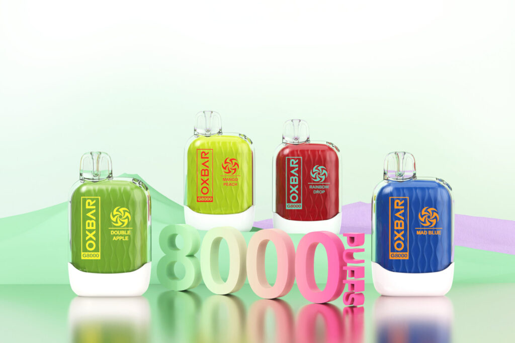 Introducing the Cool Mint Oxbar G8000 disposable vape, a refreshing and minty flavor that delivers a cool and crisp sensation in every puff.