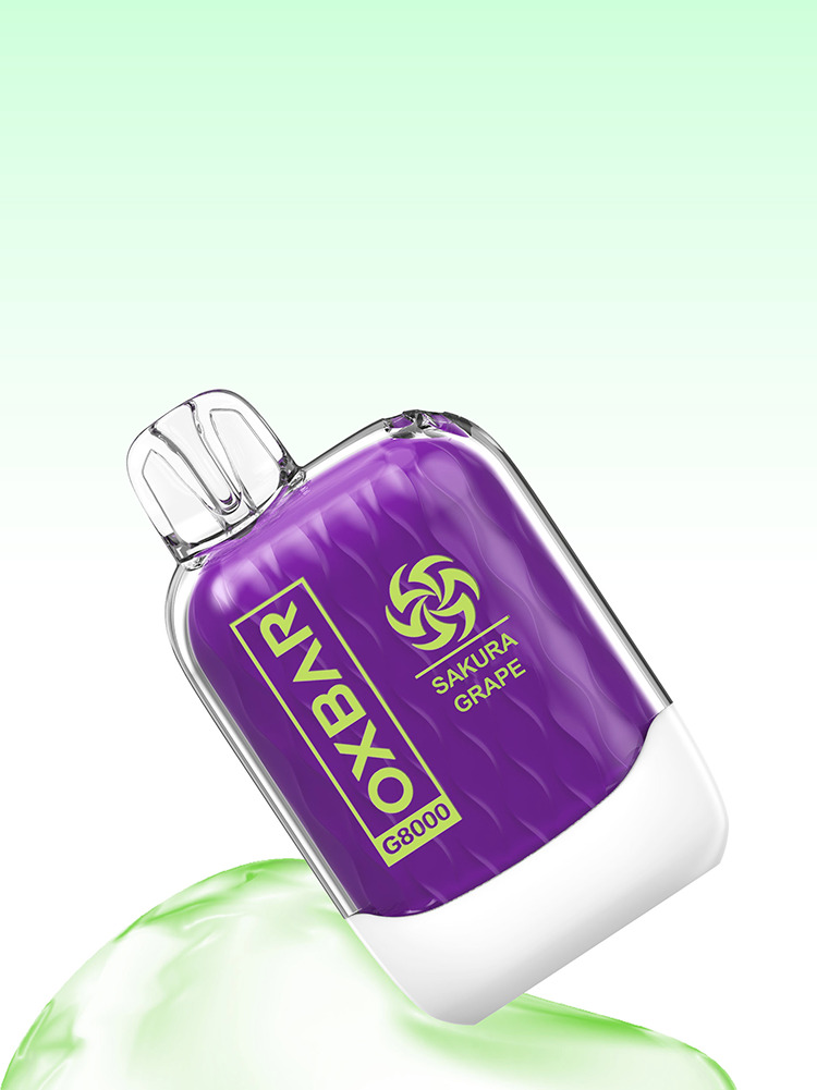 Introducing the OXBAR G-8000 LEMON MINT DISPOSABLE VAPE – the perfect combination of sweet lemon and revitalizing mint in a lightweight, easy-to-use device.