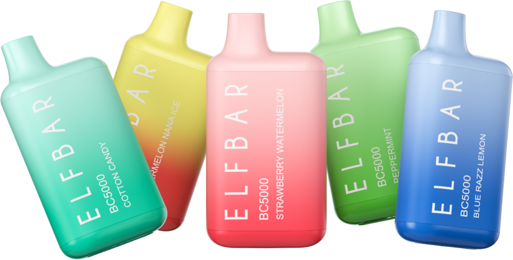 Specifications Brand: Elf Bar Type: BC5000 Rechargeable Disposable Vape E-liquid contents: 13ml Nicotine Level: 50mg Puffs per Device: +5000 Rechargeable Elf Bar dal 2018 si impegna a realizzare sigarette elettroniche usa e getta innovative mediante l'utilizzo di un sistema di riscaldamento del liquido ...
