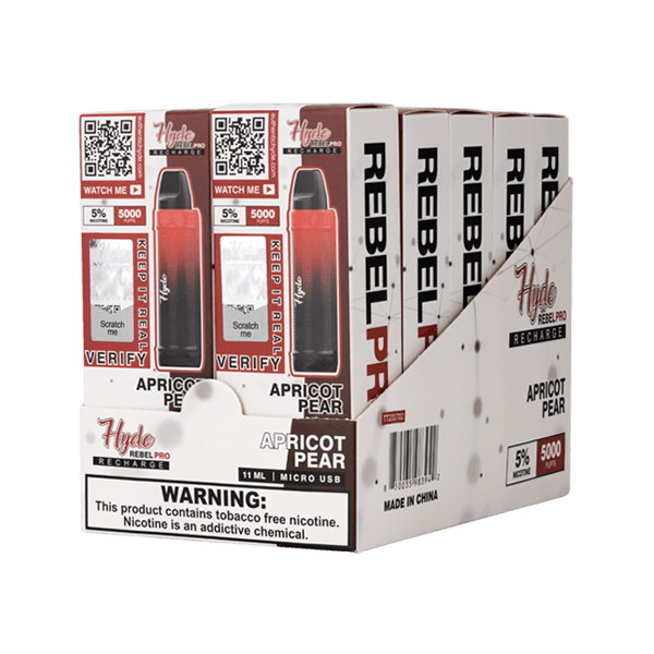 Alternative view of Apricot Pear Hyde Rebel Pro Recharge 5000 Disposable