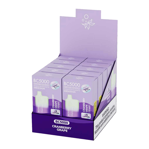 Alternative view of Cranberry Grape EB BC5000 Original Elf bar Wholesale