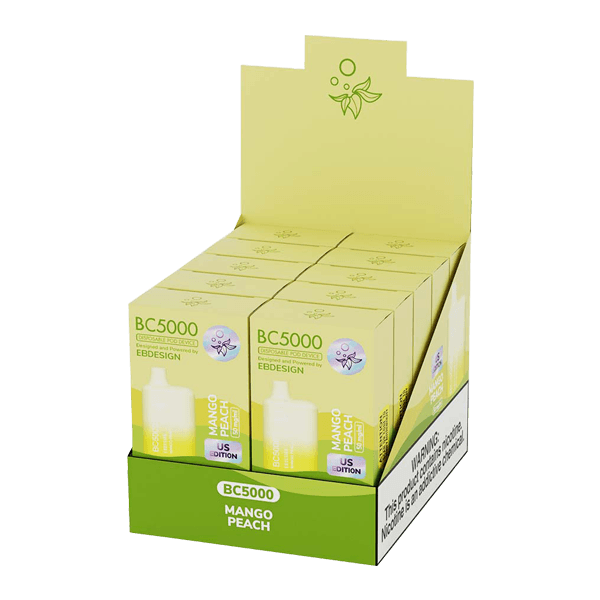 Alternative view of Elf Bar Factory Mango Peach EB BC5000 Wholesale