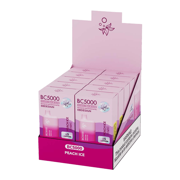 Alternative view of Elf bar Peach Ice EB BC5000 Wholesale Official Price