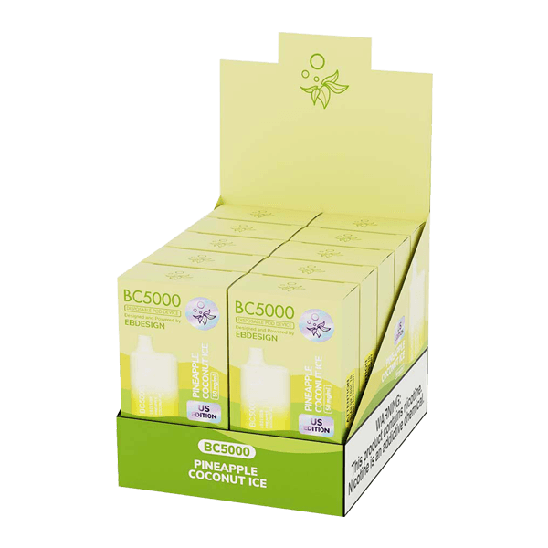 Alternative view of Elf bar Pineapple Coconut Ice EB BC5000 Wholesale Price