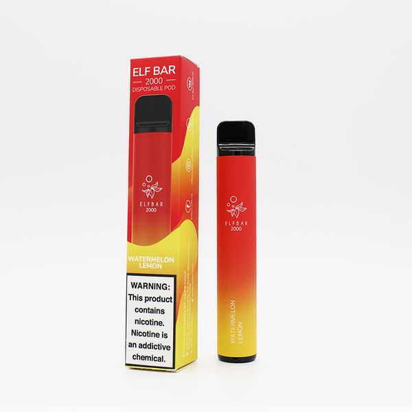 Alternative view of ELF BAR 2000 Disposable Vape 1200mAh 1800 puffs