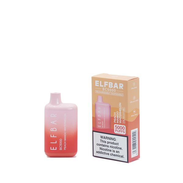 Alternative view of ELF BAR BC5000 Disposable Vape 650mAh official Wholesale Retail price