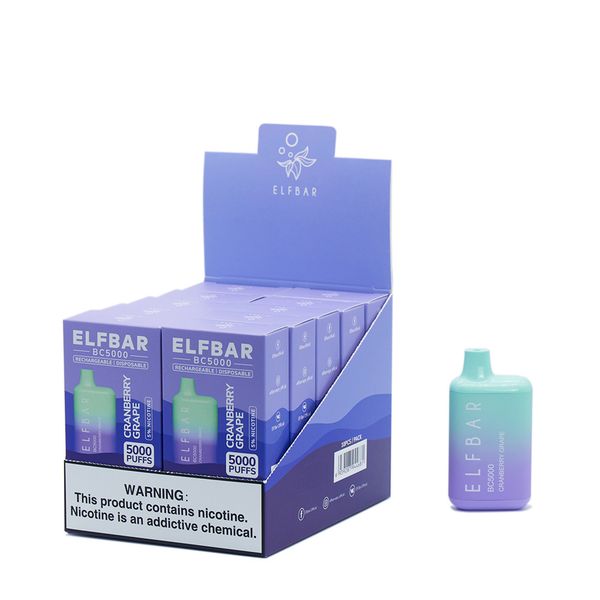 ELF BAR BC5000 Disposable Vape 650mAh official Wholesale Retail price - Image 34