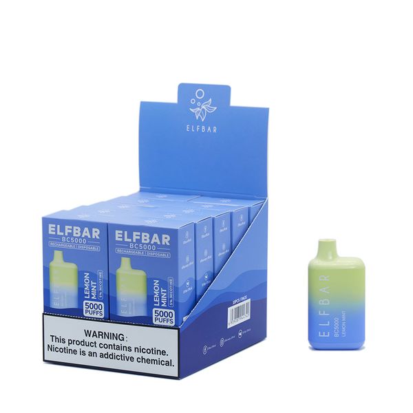 ELF BAR BC5000 Disposable Vape 650mAh official Wholesale Retail price - Image 35
