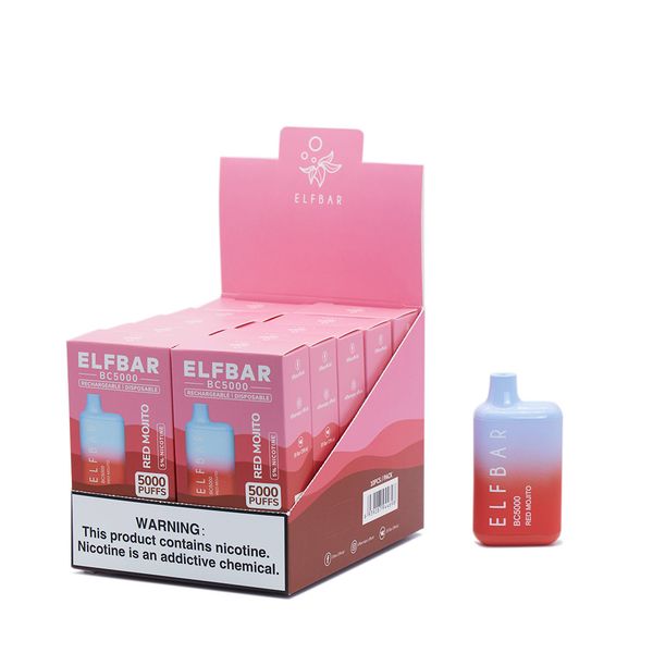 ELF BAR BC5000 Disposable Vape 650mAh official Wholesale Retail price - Image 40