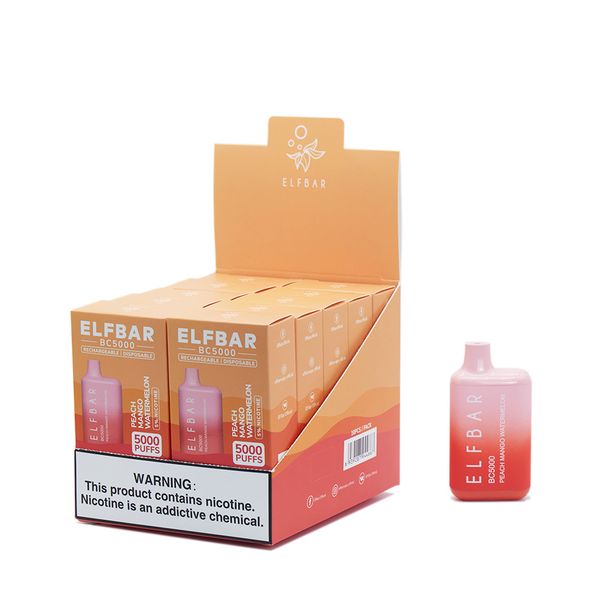 ELF BAR BC5000 Disposable Vape 650mAh official Wholesale Retail price - Image 44