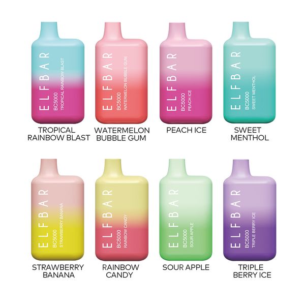 ELF BAR BC5000 Disposable Vape 650mAh official Wholesale Retail price - Image 47