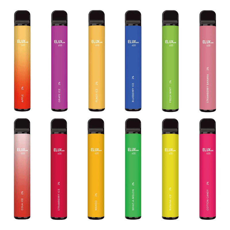 Elux Bar 600 Disposable Vape 600 Puffs Vaping Factory
