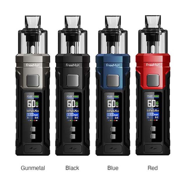 Alternative view of Freemax Marvos 60W kit e-cigarettes and accessories