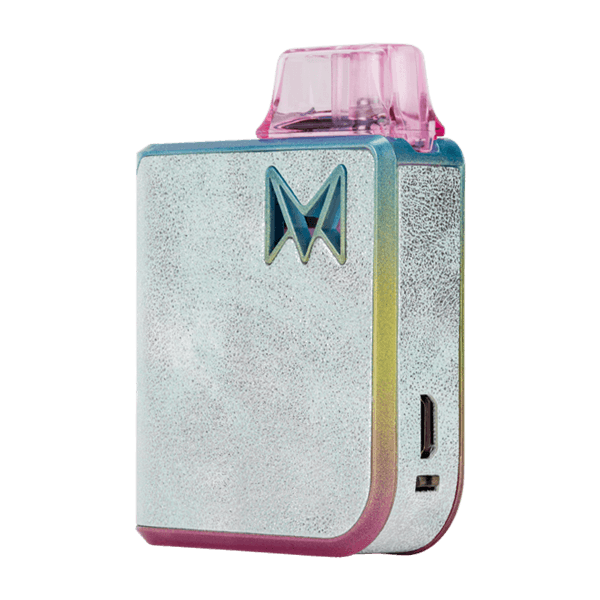 Smoking Vapor Mi Pod Starterset 950 mAh 2.0 ml Sind Sie als Dampfanfänger oder auch erfahrener Dampfer auf der Suche nach einem Starterset mit einfach austauschbaren und wiederbefüllbaren Pods, das die perfekte Balance zwischen einer kompakten Größen, möglichst langer Akkulaufzeit, ausreichender Liquidkapazität für einen Tag und einem guten Geschmack bietet? Sollte es zudem noch stylish aussehen und nicht langweilig wirken? Der Mi-Pod von Smoking Vapor verbindet alle Eigenschaften, die man von einem modernen Allday Kit mit Pod-System erwarten kann, mit einem Design, das alles andere als alltäglich ist - und auch noch dekorativ an einer Kette oder Lanyard um den Hals getragen werden kann. Das kleine und leichte Mi-Pod Starterset ist mit einem 5-Klick An-Aus-Knopf, einer komfortablen Zugautomatik und einem durchdachten und auslaufsicheren Top Airflow System ausgestattet, das die eingesogene Luft gezielt durch den Verdampferkopf führt und für einen unerwartet guten Dampfgenuss sorgt. Dank seines sehr handlichen quadratischen Formats, des 950 mAh starken, integrierten Akkus und der praktischen Tank-Kartuschen mit zwei Millilitern Fassungsvermögen ist der Mi-Pod die ideale E-Zigarette für unterwegs. Füllen Sie einfach Ihr favorisiertes Fertigliquid oder individuell gemischtes Liquid in die Füllöffnung am Boden des Pods, die mit einem Gummistopfen gegen das Auslaufen gesichert ist, ein und der Mi-Pod begleitet Sie zuverlässig über den gesamten Tag. Durch die praktische und dekorative M-förmige Aussparung im Gehäuse haben Sie jederzeit die aktuelle Liquidfüllmenge im Blick. Bei Verwendung von nicht zu scharfen oder süßen Liquids, können Sie den Pod etwa acht Mal nachfüllen - so empfiehlt es zumindest der Hersteller Smoking Vapor -, bevor Sie ihn austauschen sollten. Möglich sind jedoch einige Füllungen mehr, je nachdem welches Liquid Sie verwenden. Sobald Ihr Liquid im Smoking Vapor Mi-Pod Kit nicht mehr den üblichen Geschmack hat oder die Dampfmenge weniger wird, ist die Watte des Verdampferkopfes verschlissen. Ziehen Sie den Pod dann einfach aus dem Gerät und tauschen Sie ihn gegen die im Set enthalte Ersatz-Kartusche aus; ein Doppelpack Pods erhalten Sie ebenfalls bei uns zum günstigen Preis. Besonders praktisch sind die Schutzkappen aus Silikon, welche jeden Pod - insbesondere wenn Sie unterwegs sind - vor Auslaufen, Beschädigungen oder Verschmutzungen schützen. Füllen Sie sich einfach eine Kartusche mit Liquid und Sie haben jederzeit für den Notfall einen Ersatz dabei - auch für den Fall, dass Sie verschiedene Liquids mit Ihrem Mi-Pod. Das Mi-Pod Kit ist - wie der Großteil der aktuell erhältlichen E-Zigaretten Startersets, explizit die Pod-Systeme - mit Verdampferköpfen und einem Airflow-System ausgestattet, die das Zugempfinden einer Tabakzigarette ideal imitieren. So kann auch der Mi-Pod positiv dazu beitragen Rauchern den Umstieg zum Dampfen zu erleichtern und mit dem Rauchen aufzuhören. Wenn Sie spezielle Liquids mit hohem Nikotingehalt im Mi-Pod dampfen, können Sie den Effekt sogar noch verstärken und so mit ein paar Zügen Ihre Nikotinlust befriedigen. Der Luftzug durch das Airflow Loch an der Außenseite des Pods ist angenehm straff, jedoch nicht ganz so restriktiv wie bei vergleichbaren Dampf-Geräten, sodass Sie auch direkte Lungenzüge mit dieser E-Zigarette nehmen können, und der Verdampferkopf erzeugt einen sehr guten, intensiven Geschmack und dazu beachtliche Dampfwolken. Für einen besonders straffen Luftzugs können Sie entweder das Luftloch etwas mit dem Daumen zuhalten oder Sie verwenden den kleinen Adapter, der sich in der Schutzkappe der Pods befindet, zur Verkleinerung des Lufteinlasslochs. Das Mi-Pod Starterset ist nicht nur eine E-Zigarette mit überzeugender Performance, sondern auch ein optischer Hingucker. Zwar passt es bequem in jede Hosentasche, mit seiner vielfältigen Auswahl an coolen Designs - von glänzendem Metall bis hin zu edlen Relief-Texturen ist für jeden Geschmack das passende Modell dabei - ist es dafür jedoch viel zu schade. Deshalb befindet sich im Lieferumfang auch ein Anhänger-Bändchen, mit dem Sie Ihren Mi-Pod repräsentativ und jederzeit erreichbar - besonders praktisch auf Messen, Reisen oder zu anderen Gelegenheiten, bei denen Sie Ihre Dampfe nicht durchgängig in der Hand halten können - an einer Kette oder einem Band um den Hals tragen können. In den Metal Versionen hat Smoking Vapor zudem eine geheimnisvolle Gravur in die Seitenflächen eingelassen. Wer auch beim Dampfen stylish unterwegs sein will und eine Vorliebe für besonders kleine E-Zigaretten Startersets hat, die eine top Dampfperformance leisten und unkompliziert in der Handhabung sind, dem empfehlen wir das Mi-Pod Kit von Smoking Vapor. Technische Daten: Maße (inkl. Pod): 51 x 13.5 x 60 mm Akkukapazität: 950 mAh Ausgangsstrom (max.): 15 Ampere Widerstand (möglich): 0.5 - 3.5 Ohm Widerstand des integrierten Verdampferkopfes: 1.2 Ohm Ausgangsspannung: 3.0 - 4.2 Volt Tankvolumen der Liquidpods: 2.0 ml Akku-Ladestandsanzeige mit 3-farbigen LEDs: Blau = voll aufgeladen, Violett = halbe Kapazität, Rot = Akku sollte geladen werden Stealth-Modus (LED aus) Pass-Through-Funktion Schutzfunktionen gegen Kurzschlüsse, Überhitzung, zu niedrige Widerstände, zu niedrige Spannung Farben: Rave Love (changierend metallic pink-gelb), Rave Respect (changierend metallic grün-orange), Metal Silver, Metal Black, Digital Grey (grau-silber texturiert), Digital Blue (nachtblau texturiert), Digital Black (schwarz texturiert) Lieferumfang: 1 x Smoking Vapor Mi-Pod Akku mit 950 mAh 2 x Pod (wiederbefüllbare Kartusche) mit 2 ml inkl. 1.2 Ohm MTL Verdampferkopf 1 x Micro USB-Kabel zum Laden 1 x Bedienungsanleitung 1 x Garantiekarte 1 x Warnhinweise Kundenrezensionen (8) 5 7 4 0 3 0 2 0 1 1 Ihr Anzeigename (optional) Titel Rezensionstext TOP Qualität Klasse Produkt so für neben her Unbekannt 13.03.2022 Super Die Kleine ist super. Handlich und trotzdem voller Power. Lediglich an die airflow muss man sich gewöhnen aber das geht schnell. Sebastian E. 23.01.2022 Super MI-POD Super schönes Mi-Pod aus Kunststoff; Auch mal an Allergiker gedacht :) Christine 23.08.2021 Top Gerät, kann Chris überhaupt... Top Gerät, kann Chris überhaupt nicht verstehen. Paul 04.03.2019 Mir gefällt es Mir gefällt es Cindy 01.03.2019 Dieter 13.02.2019 Man kauft hier Gerät, bei... Man kauft hier Gerät, bei dem man das Styling mitbezahlt. Die Verarbeitung ist gut, Geschmack und Dampfentwicklung auf einem hohen Niveau. Wer bereit ist einen geringfügig höheren Preis für das Styling mitzubezahlen, der findet in dem Kit eine gute Wahl. Mir gefällt das Gerät jedenfalls sehr und die Option mit dem Halsband finde ich klasse. Leo 09.02.2019 So schön das Gerät auch... So schön das Gerät auch aussieht, die Verarbeitung ist nicht toll. Das *Stück Plastik* Gerät ist umklebt. Es löst sich schon nach kurzer Zeit ab. Für meine Begriffe ist der Preis total überzogen. Man sollte sich wirklich überlegen ob man das Geld nicht lieber für ein anderen Akkuträger ausgibt. Klein und bunt ist nicht immer gleich gut, toll oder was auch immer. Es gibt wesentlich bessere Anfängergeräte für das Geld. Sorry. Chris 06.02.2019 *Abgegebene Produktbewertungen werden von uns regelmäßig überprüft. Wir behalten uns vor, Produktbewertungen ohne Bezug auf die Qualität der Ware (zum Beispiel über die Lieferfähigkeit eines Artikels) oder Spambewertungen zu entfernen. Video zu Smoking Vapor Mi-Pod Starterset 950 mAh 2 ml