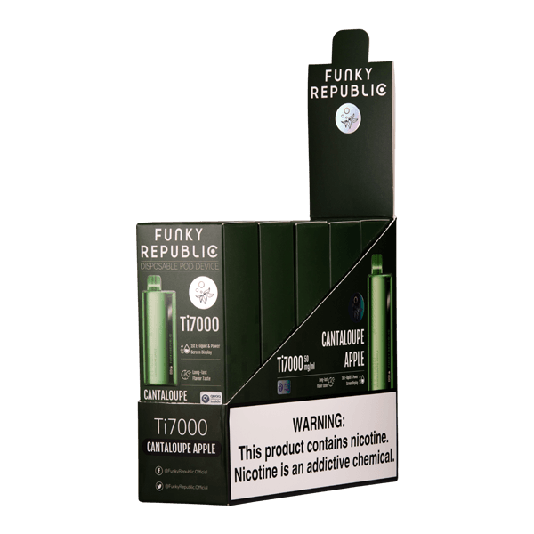 Alternative view of Funky Republic Ti7000 Disposable Vape by EB Designs
