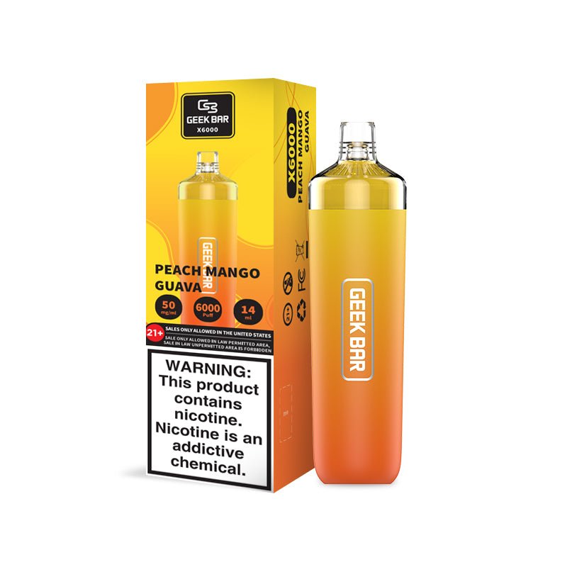 Geek bar X6000 Disposable Vape 6000 Puffs smooth vaping - Image 14