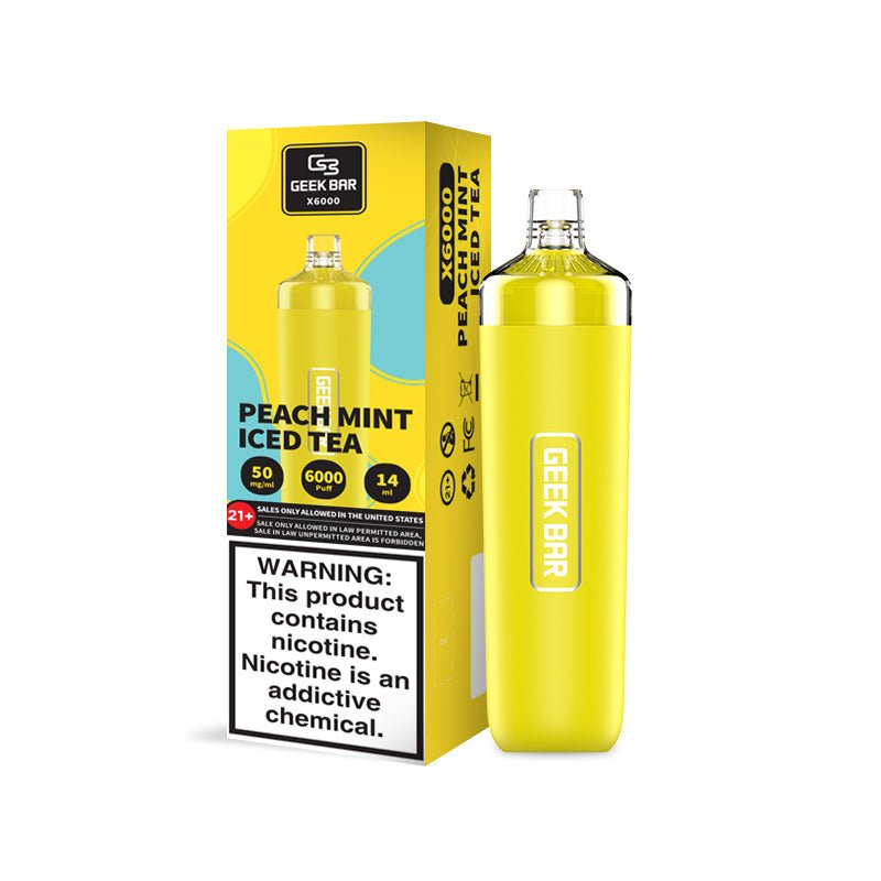 Geek bar X6000 Disposable Vape 6000 Puffs smooth vaping - Image 3