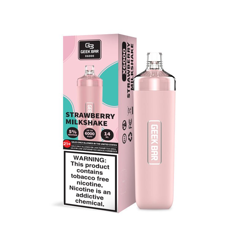 Geek bar X6000 Disposable Vape 6000 Puffs smooth vaping - Image 4