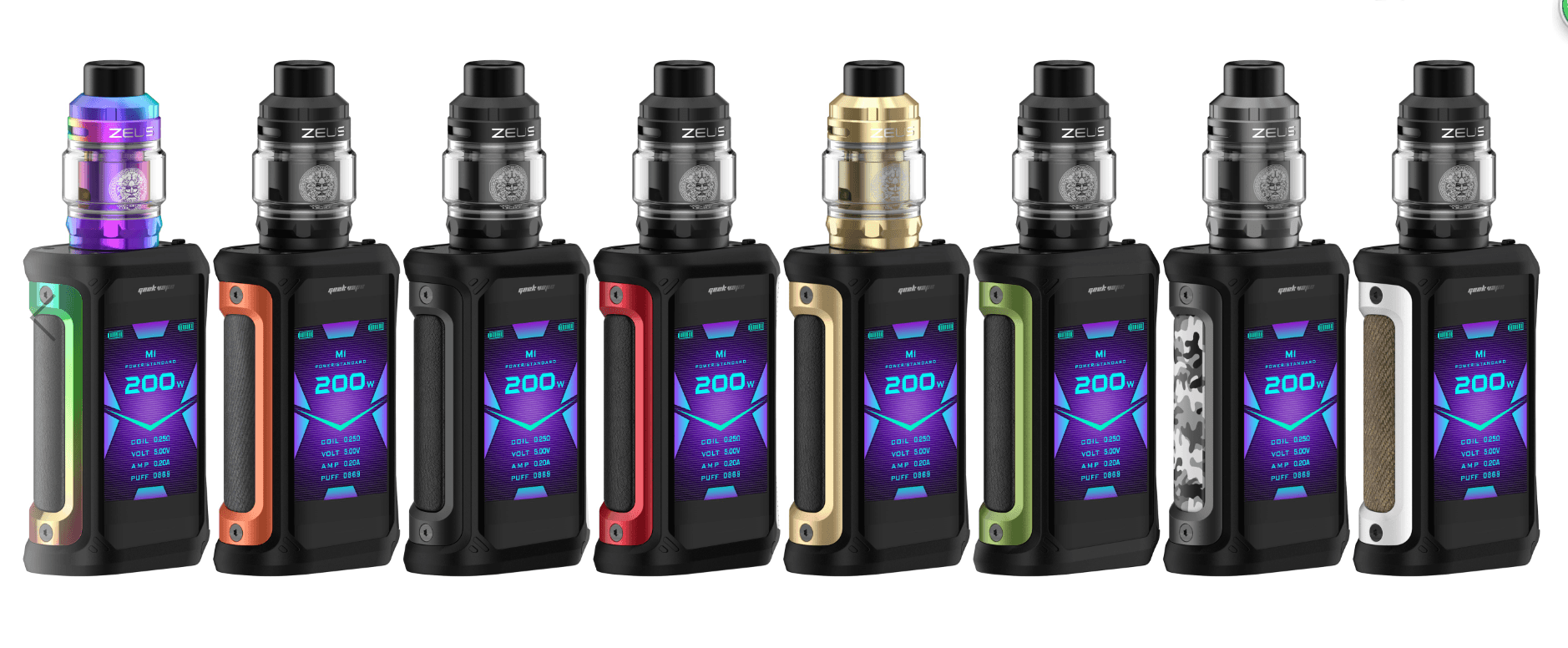Geekvape Aegis X zeus kit with a Zeus Sub ohm Tank 5ml - Image 2