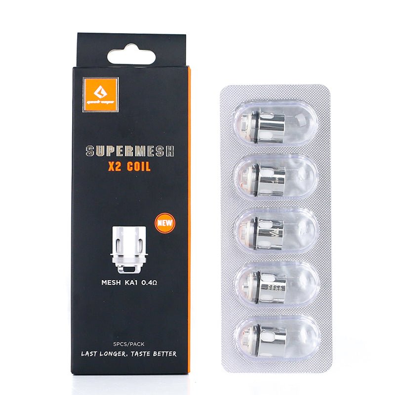 Alternative view of Geekvape Super Mesh X1/X2 Coils 5pcs/pack Shield Tank