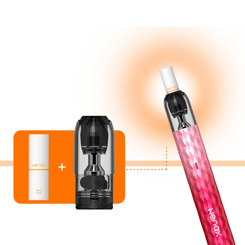 Geekvape WENAX M1 Pod Kit 800mAh cigar-shape vape - Image 3