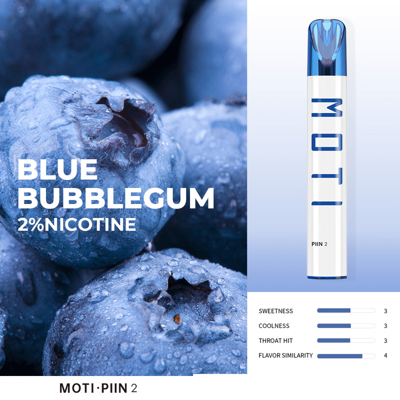 Alternative view of MOTI PIIN 2 Disposable Vape 600 Puffs