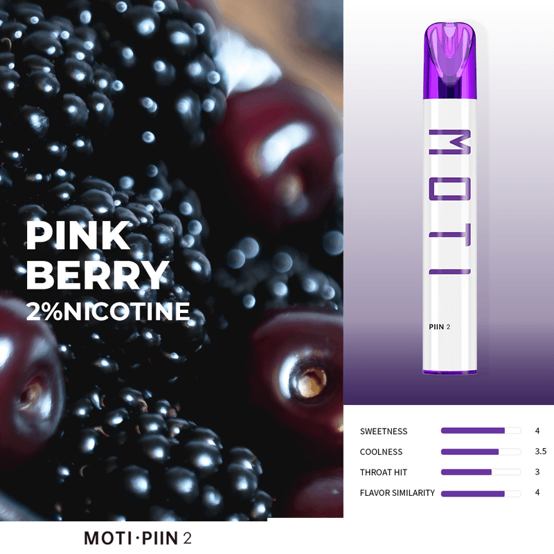 MOTI PIIN 2 Disposable Vape 600 Puffs - Image 9