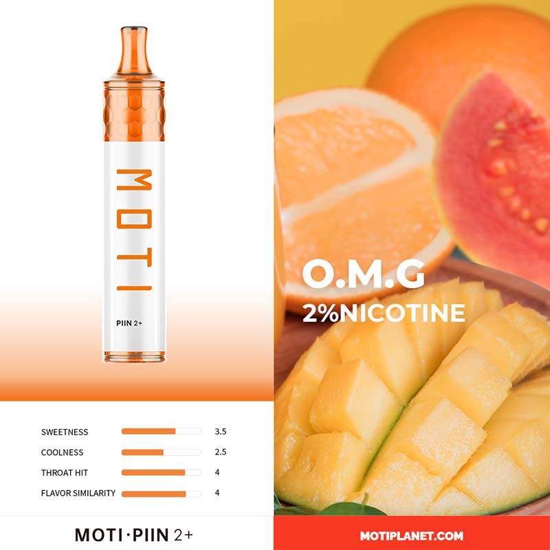 MOTI PIIN 2 PLUS Disposable Vape 2000 Puffs - Image 8
