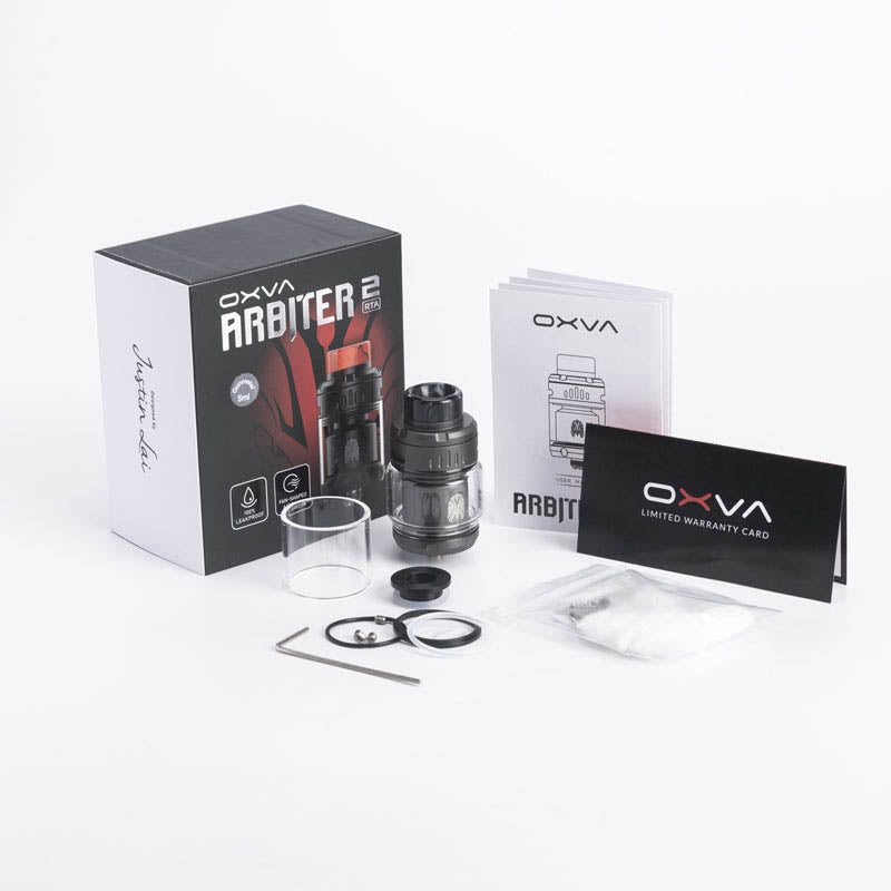 OXVA Arbiter 2 RTA Official Vapes Pod E-Liquid - Image 9