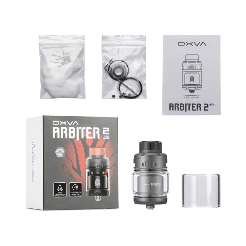 OXVA Arbiter 2 RTA Official Vapes Pod E-Liquid - Image 3