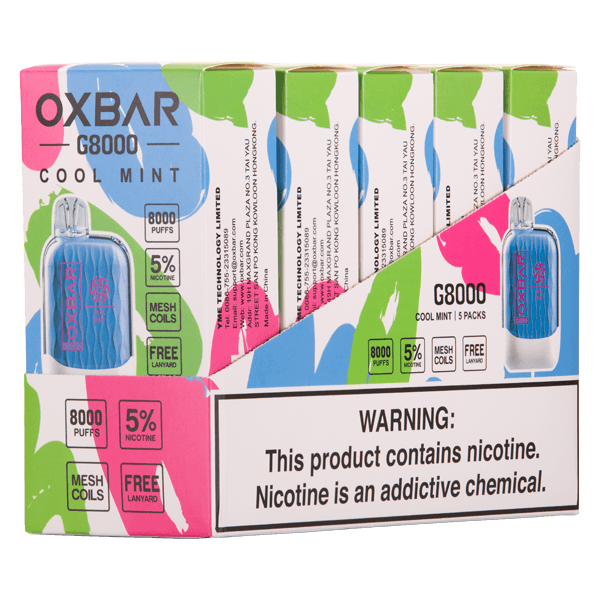 OXBAR Official G8000 w/ Lace FLAVA G9500Puffs - Image 3