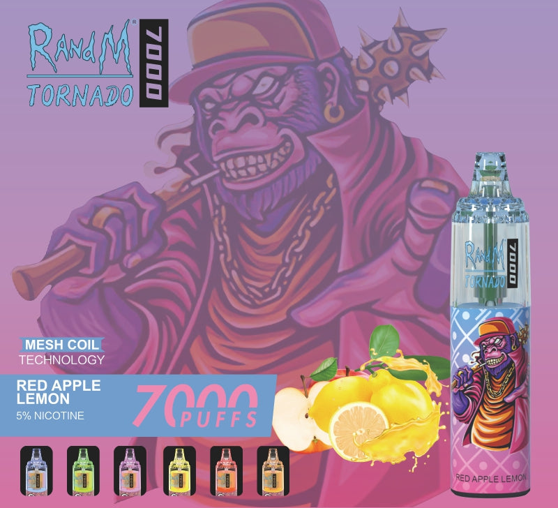 RandM Tornado 7000 Disposable Vape 7000 Puffs - Image 4