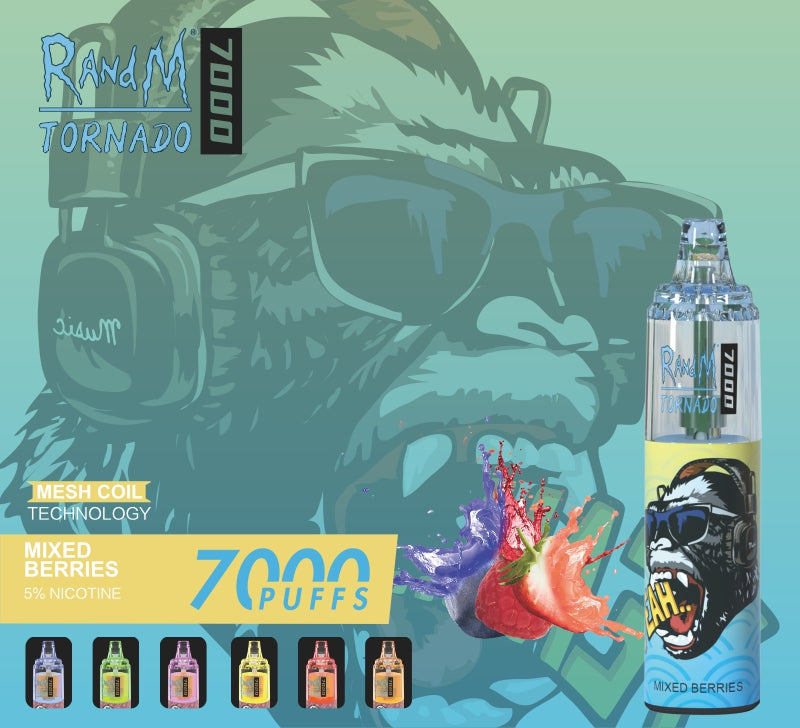 RandM Tornado 7000 Disposable Vape 7000 Puffs - Image 6