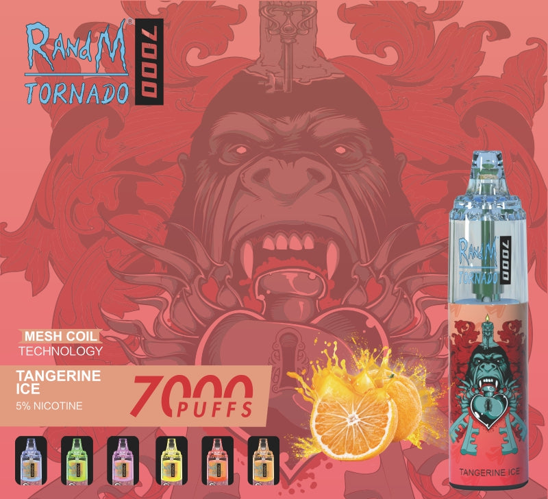 RandM Tornado 7000 Disposable Vape 7000 Puffs - Image 7