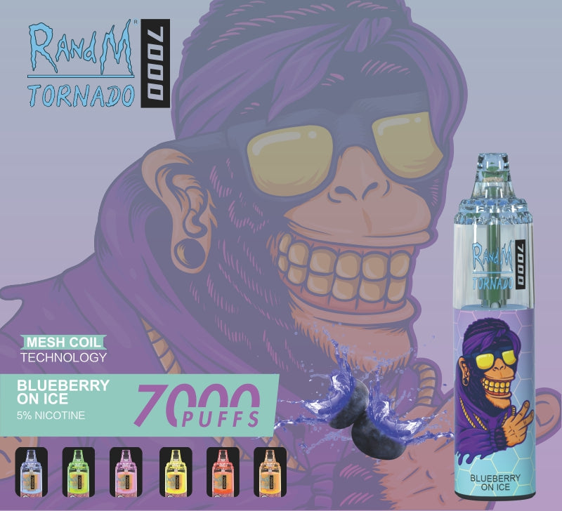 RandM Tornado 7000 Disposable Vape 7000 Puffs - Image 8