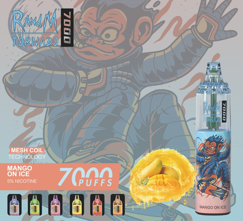 RandM Tornado 7000 Disposable Vape 7000 Puffs - Image 9
