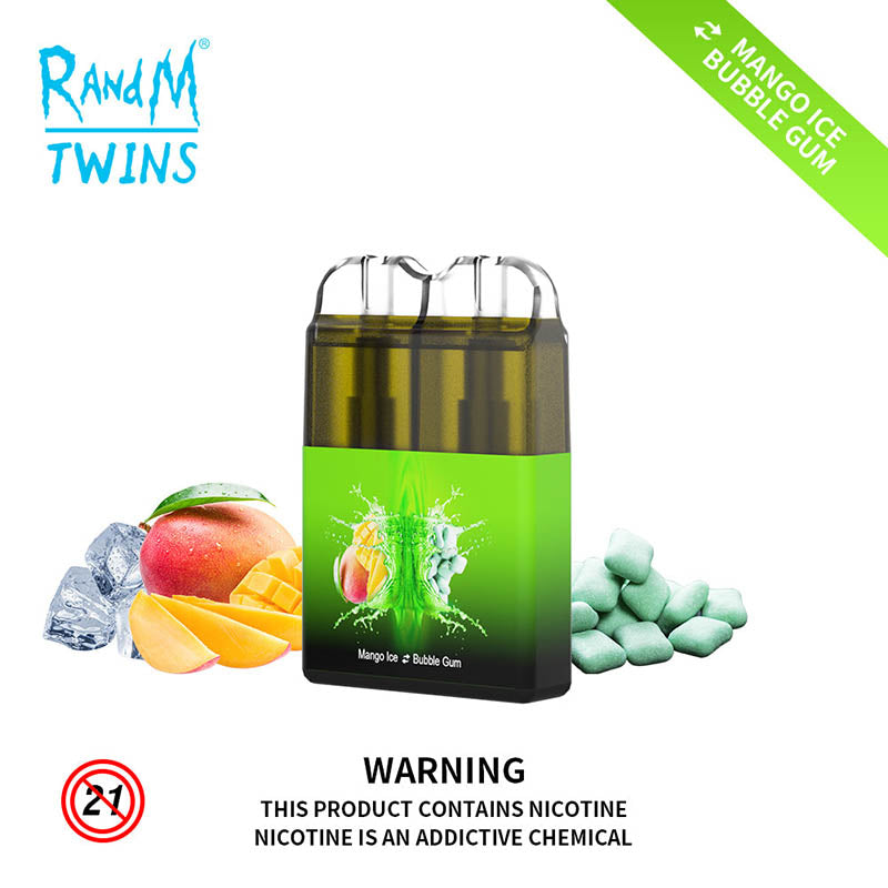 RandM Twins 2 In 1 Led Light Disposable Vape 6000 Puffs - Image 3