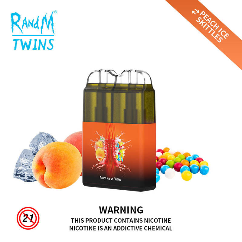 RandM Twins 2 In 1 Led Light Disposable Vape 6000 Puffs - Image 4