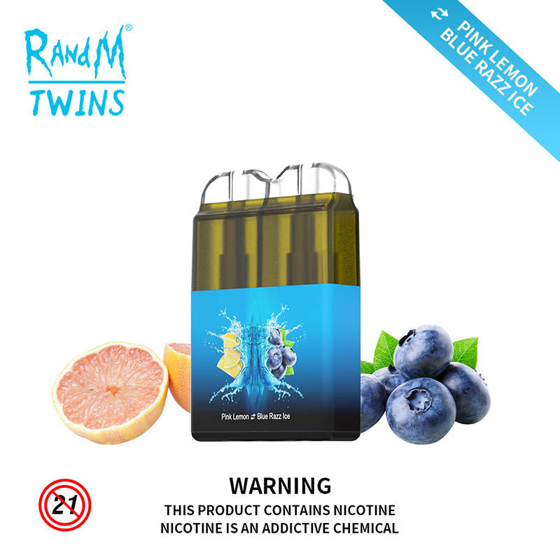 RandM Twins 2 In 1 Led Light Disposable Vape 6000 Puffs - Image 8