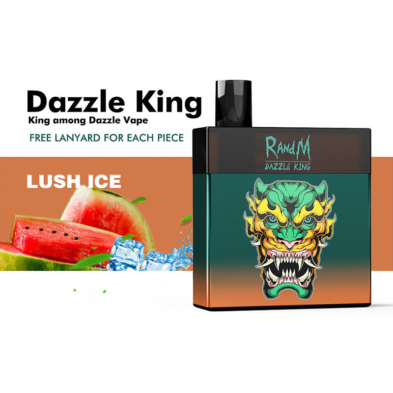 RandM Dazzle King 3000 Led Light Glowing Disposable Vape Shop - Image 10