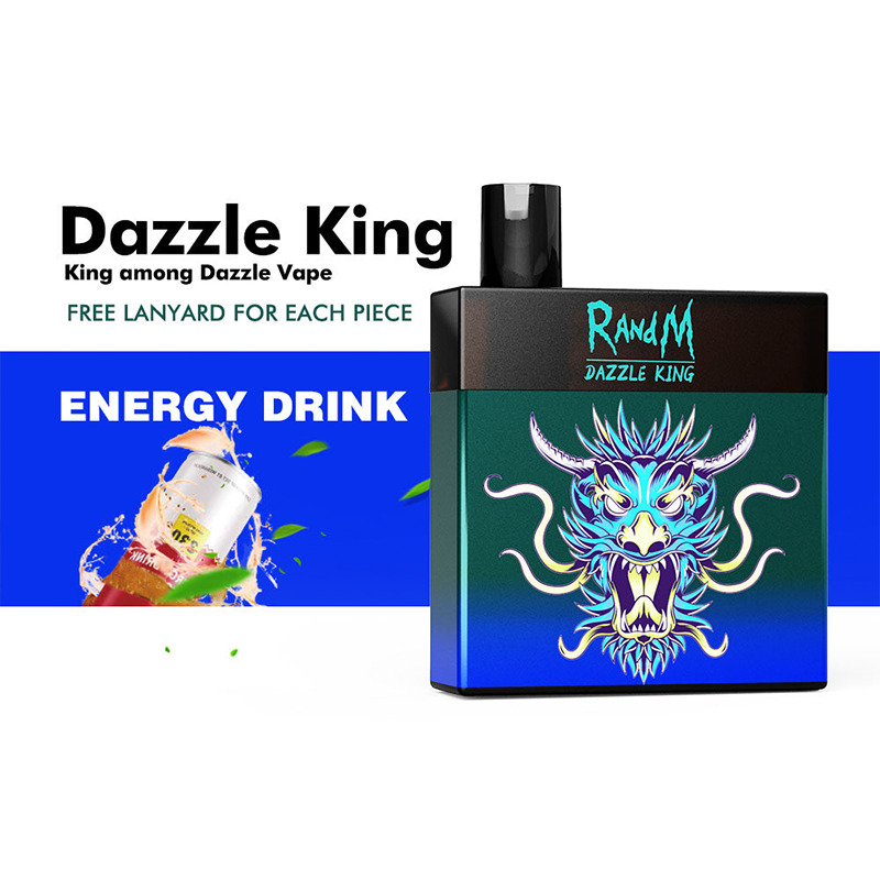 RandM Dazzle King 3000 Led Light Glowing Disposable Vape Shop - Image 11