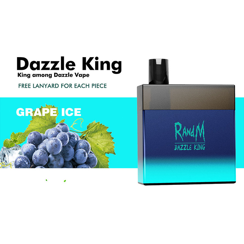 RandM Dazzle King 3000 Led Light Glowing Disposable Vape Shop - Image 4
