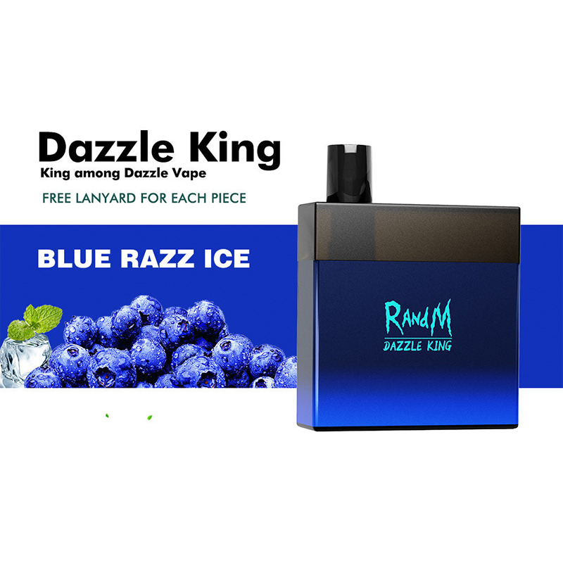RandM Dazzle King 3000 Led Light Glowing Disposable Vape Shop - Image 5