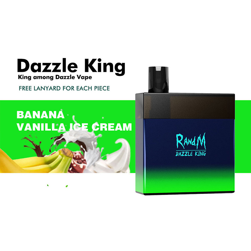 RandM Dazzle King 3000 Led Light Glowing Disposable Vape Shop - Image 6