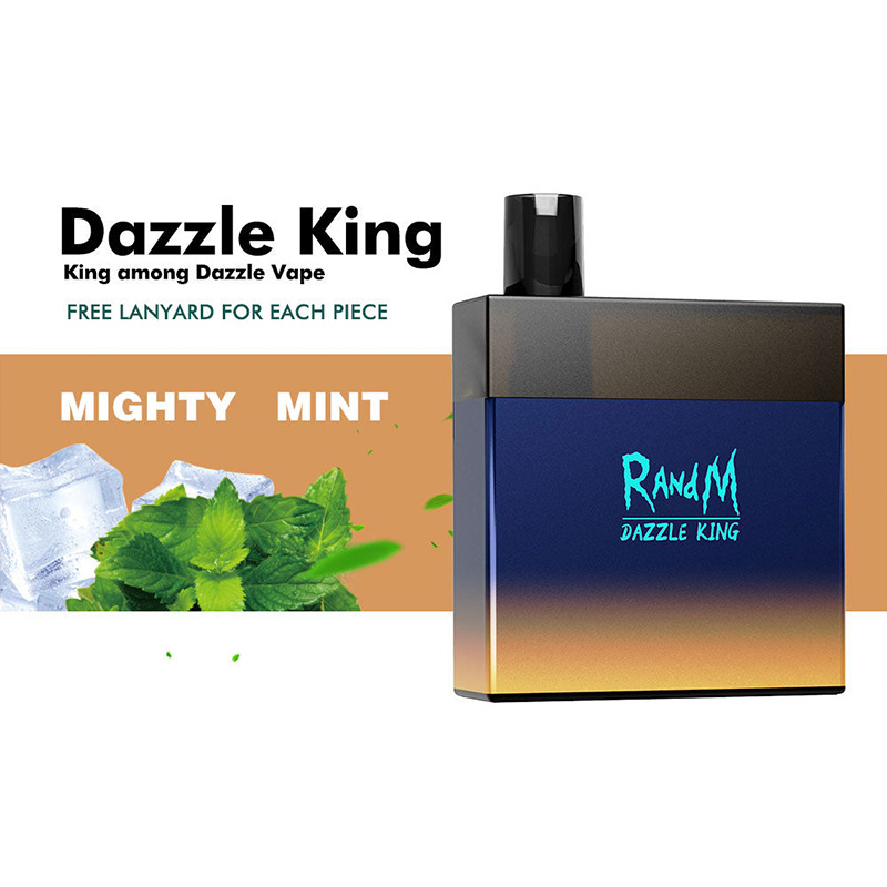 RandM Dazzle King 3000 Led Light Glowing Disposable Vape Shop - Image 7