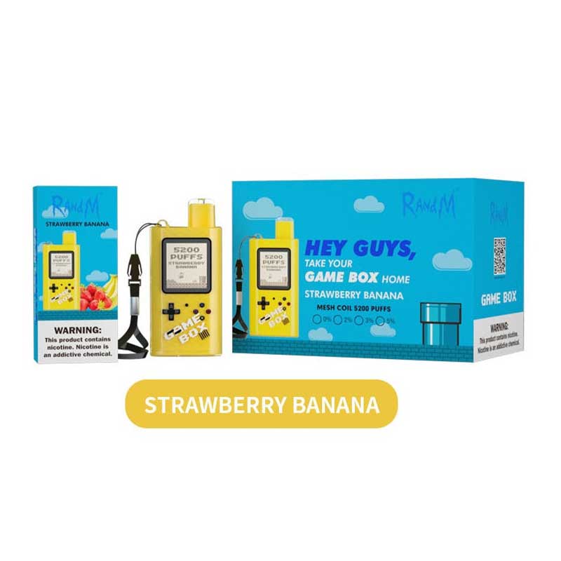 Alternative view of RandM Game Box 5200 Disposable Vape 5200 Puffs